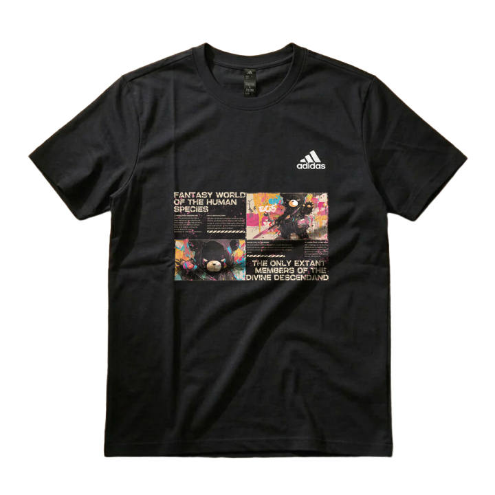 Adidas Adidas MUST HAVES T Shirts Unisex Black Crew Neck Moderate