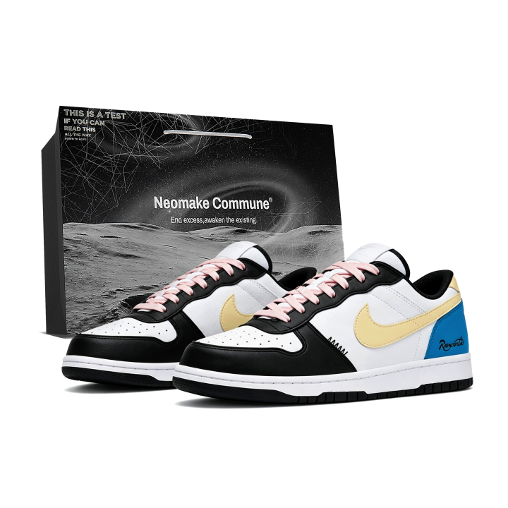 Nike Nike Big Skateboard Shoes Men's Low Top Blue