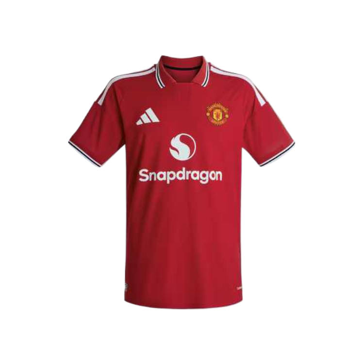 Adidas Adidas Manchester United Soccer Jerseys Men's Manchester United Red Lapel Moderate