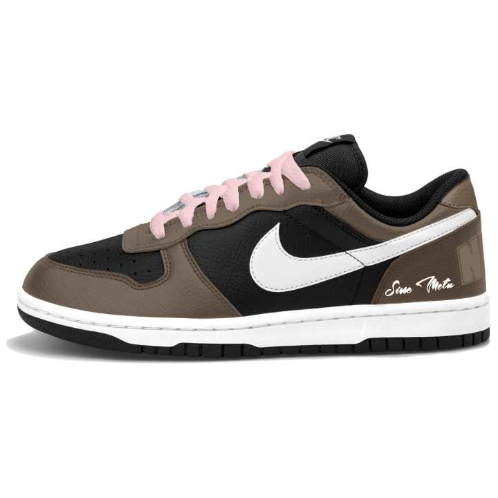Nike Nike Big Skateboard Shoes Men's Low Top Black