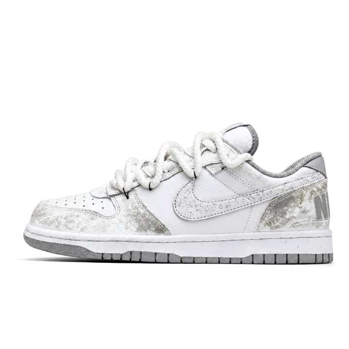 Nike Nike Big Skateboard Shoes Men's Low Top Gray