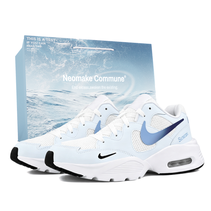 Nike Nike Air Max Fusion Running Shoes Men's Low Top White