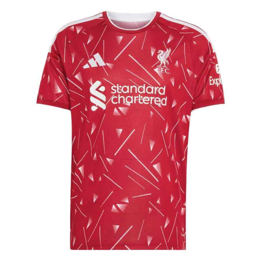 Adidas Adidas Liverpool Soccer Jerseys Men's Chestnut Red Crew Neck Moderate