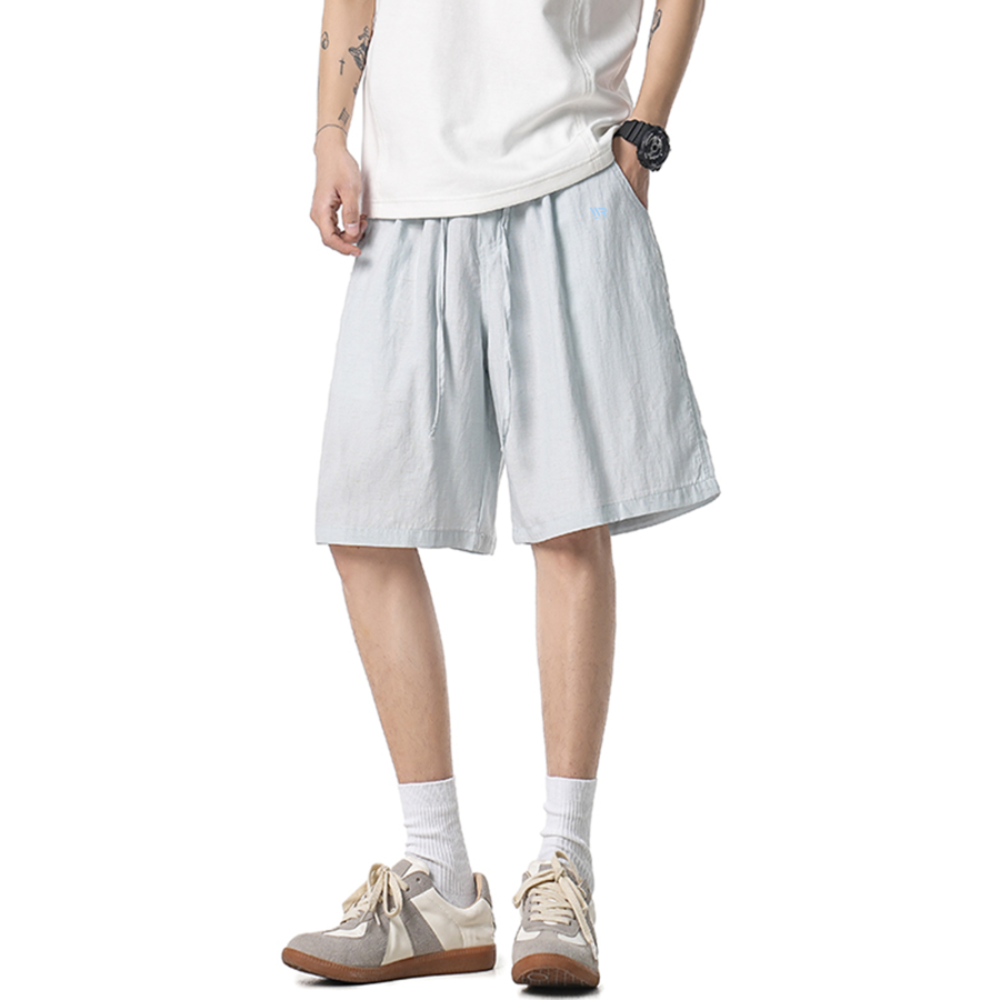 WARRIOR WARRIOR Casual Shorts Unisex Thin Straight Fit Pants