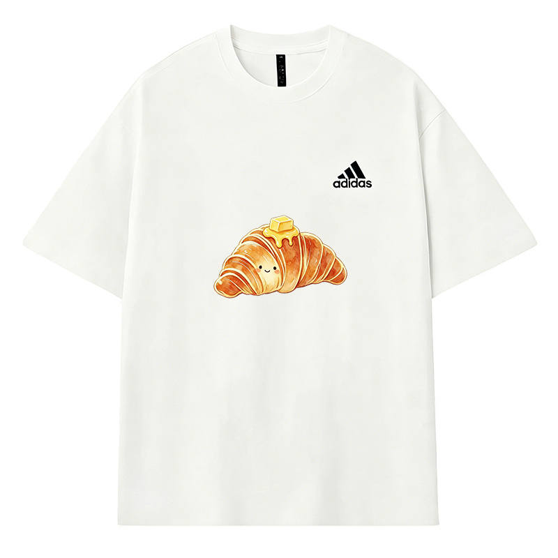 Adidas Adidas MUST HAVES T Shirts Unisex Ecru Crew Neck