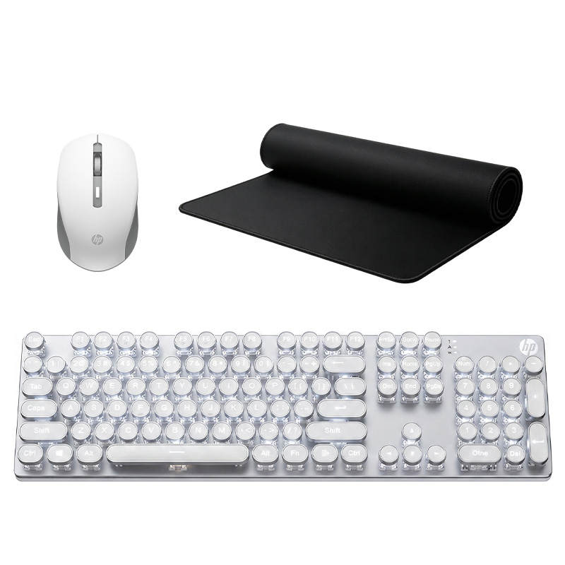 HP HP GK400Y Cyber Punk Wired/Wireless Blue Switch Brown Switch Red Switch Black Switch 104 Keys