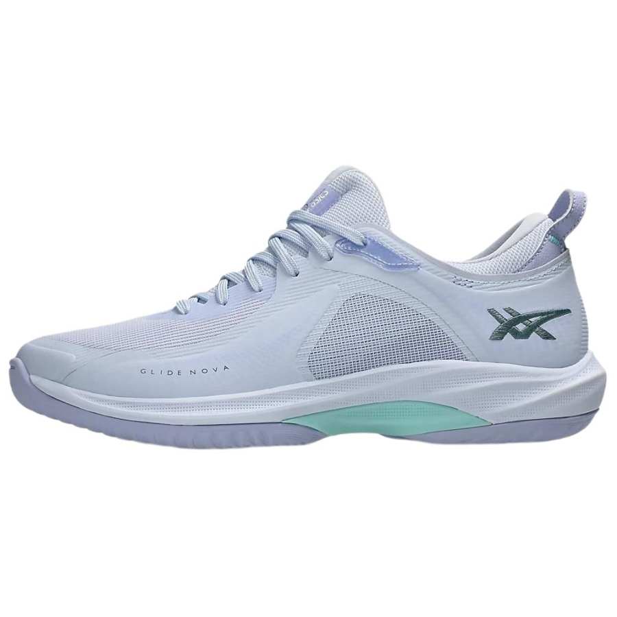 ASICS Glide Nova FF 4 Basketball Shoes Unisex Blue/Blue Green