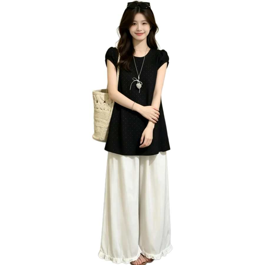 JBBCN Casual Suits Women's Crew Neck Moderate