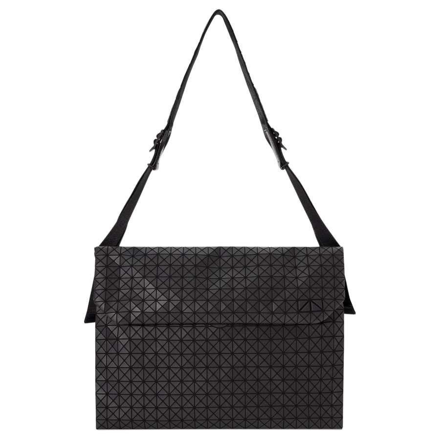 ISSEY MIYAKE Kuro PVC Crossbody Bag, Shoulder Bag Unisex Matte Black