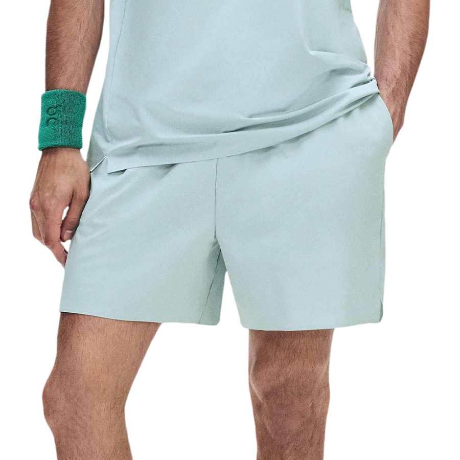 On On Casual Shorts Men's Blue Green