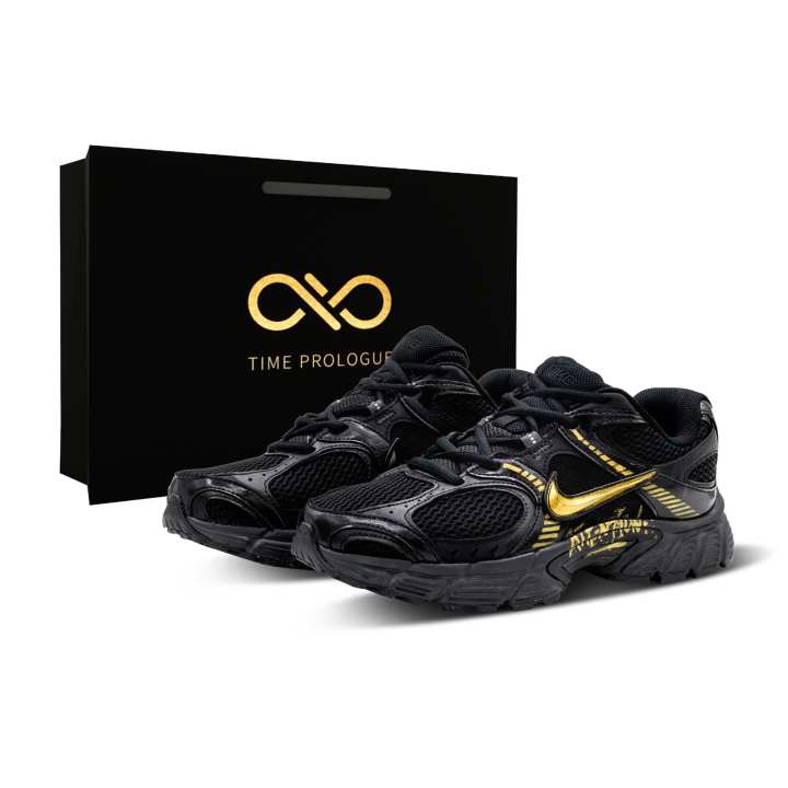 Nike Nike Initiator Running Shoes Unisex Low Top Black Gold