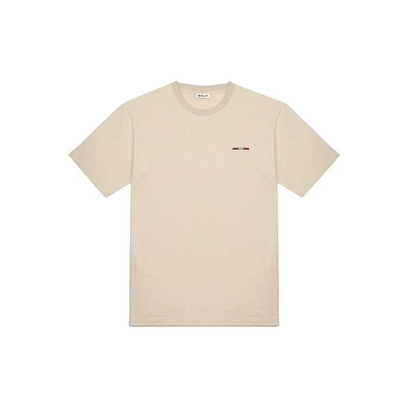 BALLY T Shirts Men's Crew Neck Moderate Straight Fit