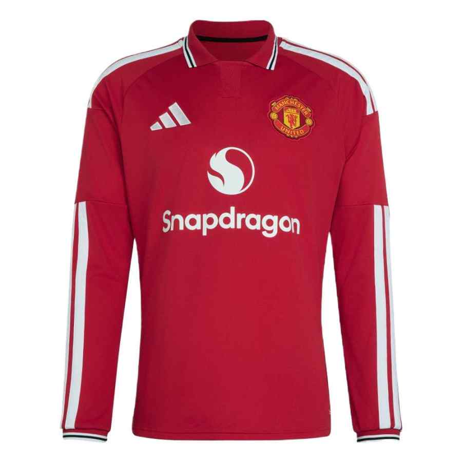 Adidas Adidas Manchester United Soccer Jerseys Men's Light Scarlet Moderate