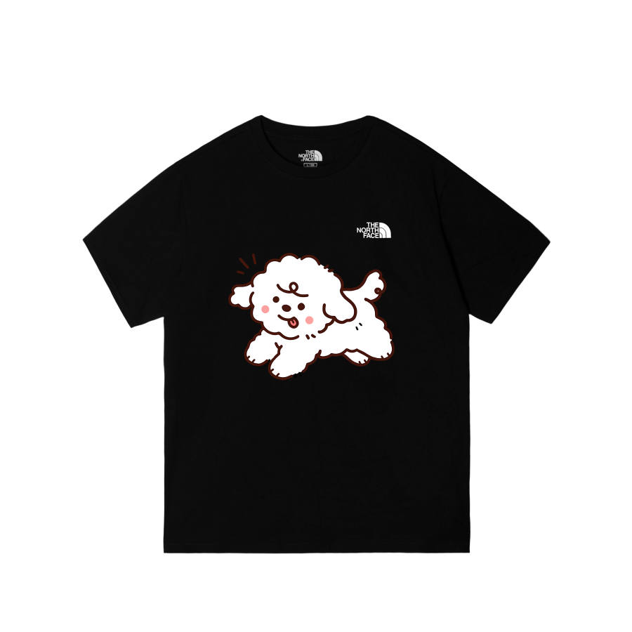 THE NORTH FACE T Shirts Unisex Black Crew Neck