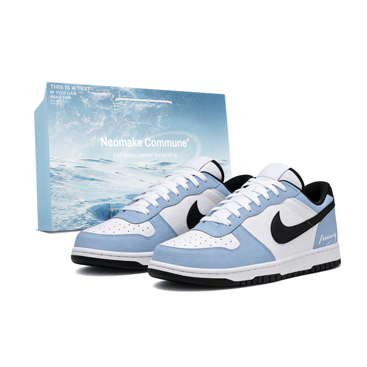 Nike Nike Big Skateboard Shoes Men's Low Top White