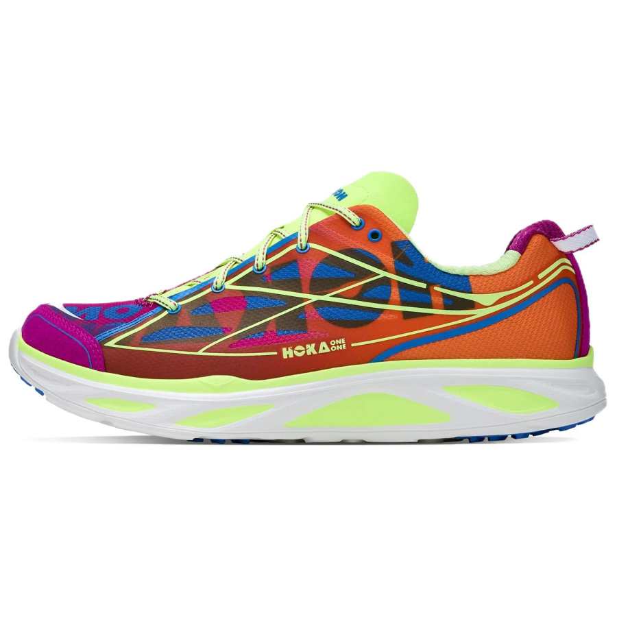 HOKA ONE ONE HUAKA PRO Running Shoes Unisex Orange Purple
