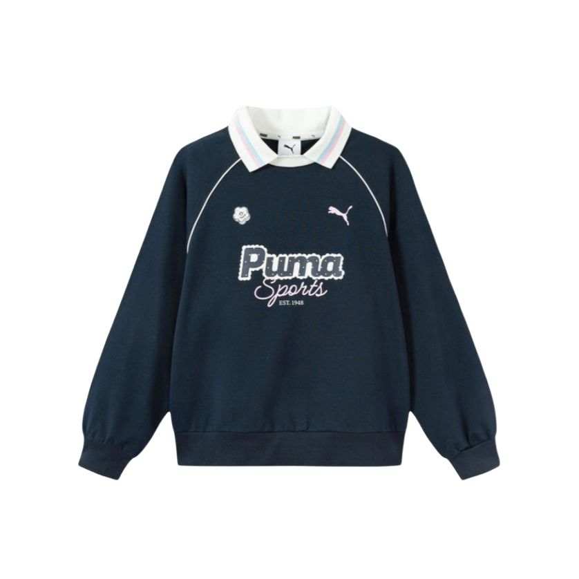 PUMA PUMA Kids Sweatshirts Lapel Moderate