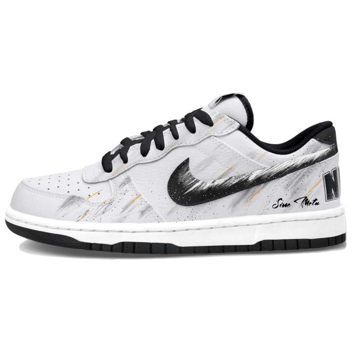 Nike Nike Big Skateboard Shoes Unisex Low Top Black