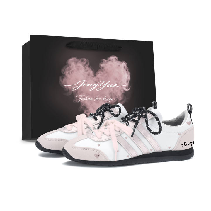 Adidas Adidas VS JOG 2.0 German Army Trainers Unisex Low Top Pink/Black