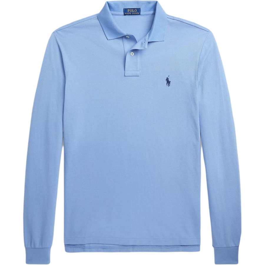 Polo Ralph Lauren Polo Shirt Custom Slim Fit Men's Blue