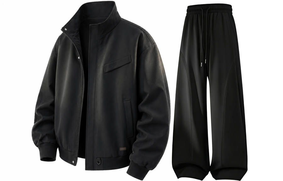 WARRIOR WARRIOR Casual Sportswear Unisex Stand Collar Moderate