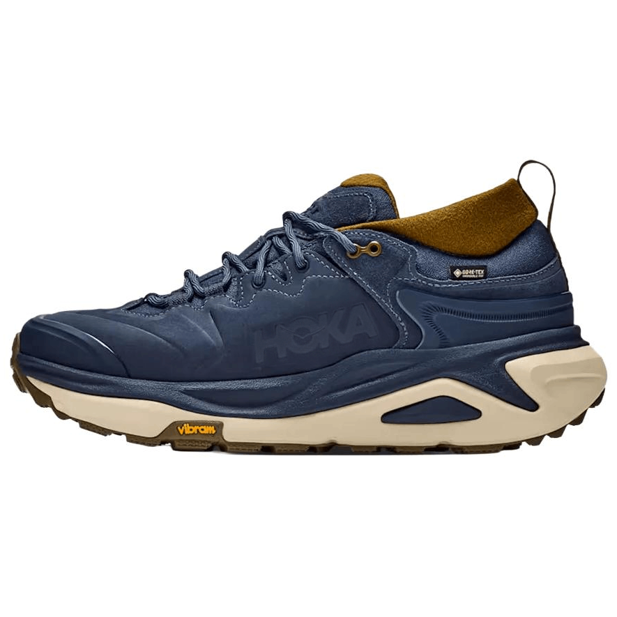 HOKA ONE ONE Kaha 3 Mountaineering & Hiking Shoes Unisex Low Top Blue Brown