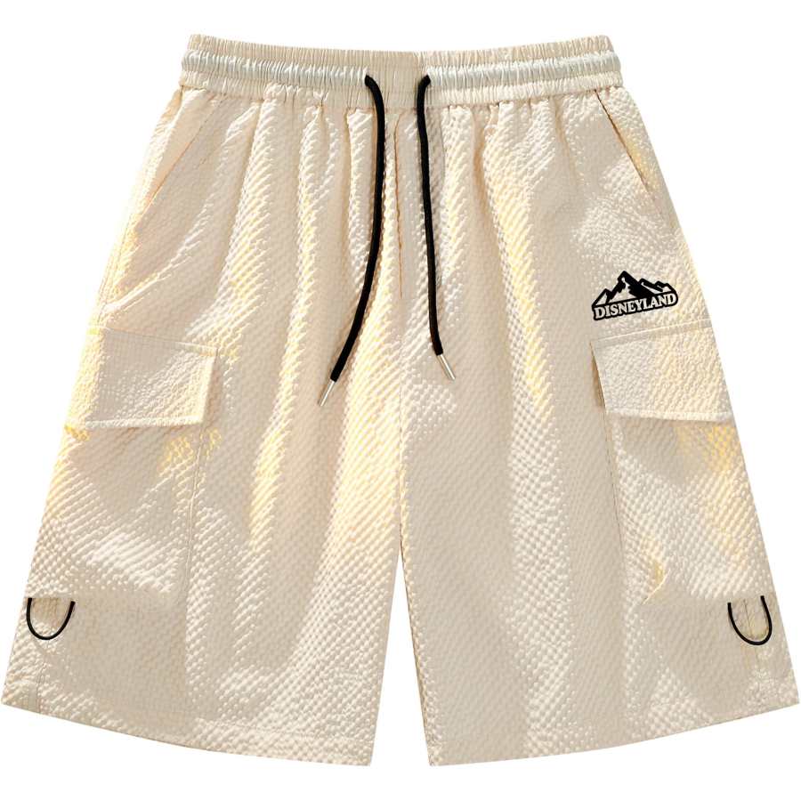 Disney Casual Shorts Unisex Thin Wide Leg Pants