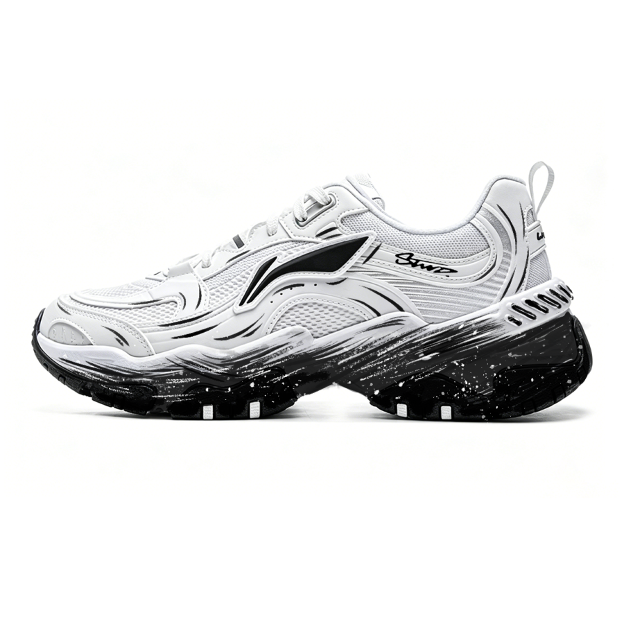 Li-Ning Li Ning Brown Sugar Casual Shoes Unisex Low Top Black White