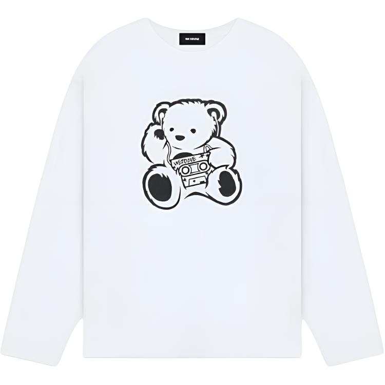 WE11DONE WE11DONE T Shirts Unisex White Crew Neck Moderate