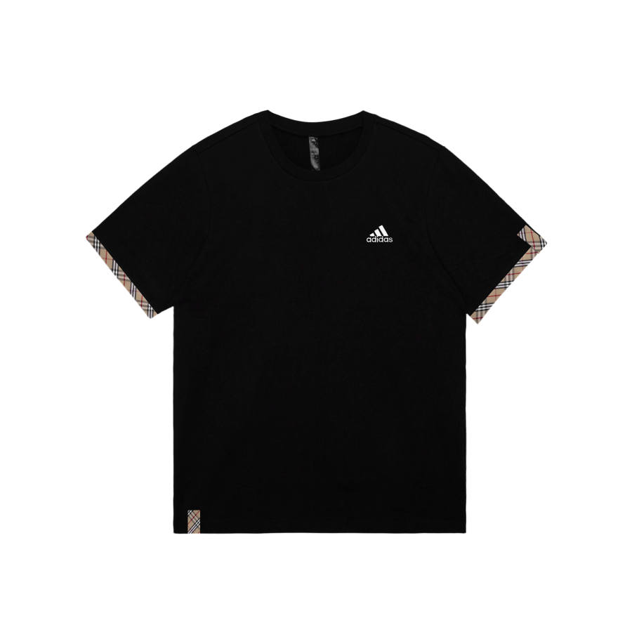 Adidas Adidas MUST HAVES T Shirts Unisex Black Crew Neck Moderate Straight Fit