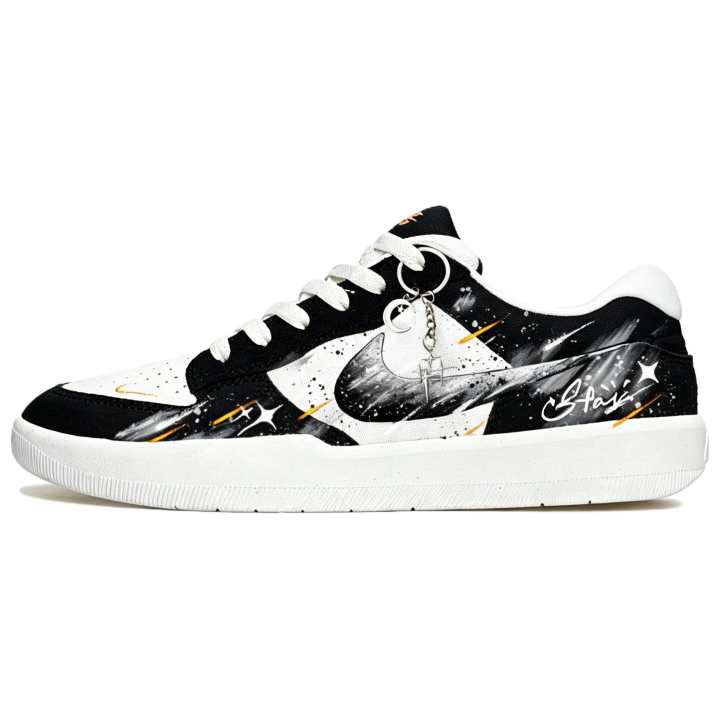 Nike Nike SB Force 58 Skateboard Shoes Men's Low Top Black/White
