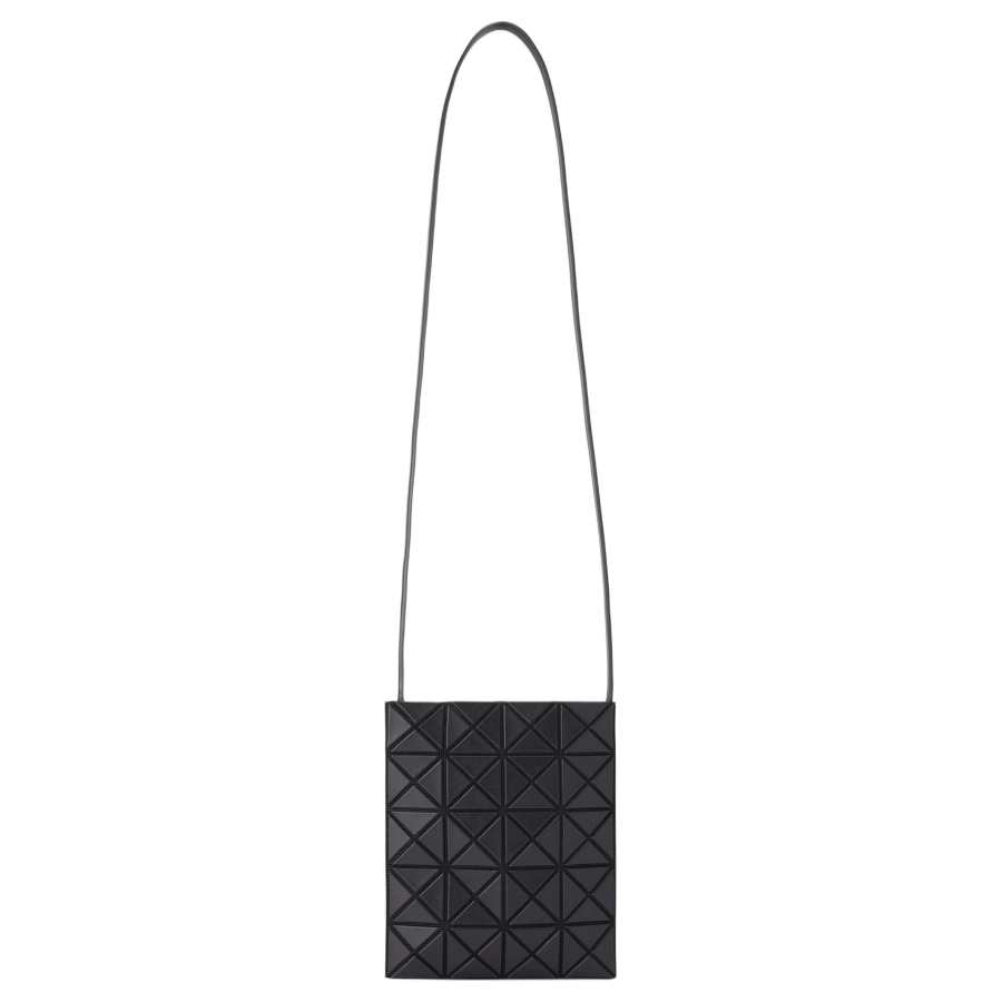 ISSEY MIYAKE Prism Vinyl Chloride Resin PVC Crossbody Bag, Shoulder Bag Unisex Matte Black
