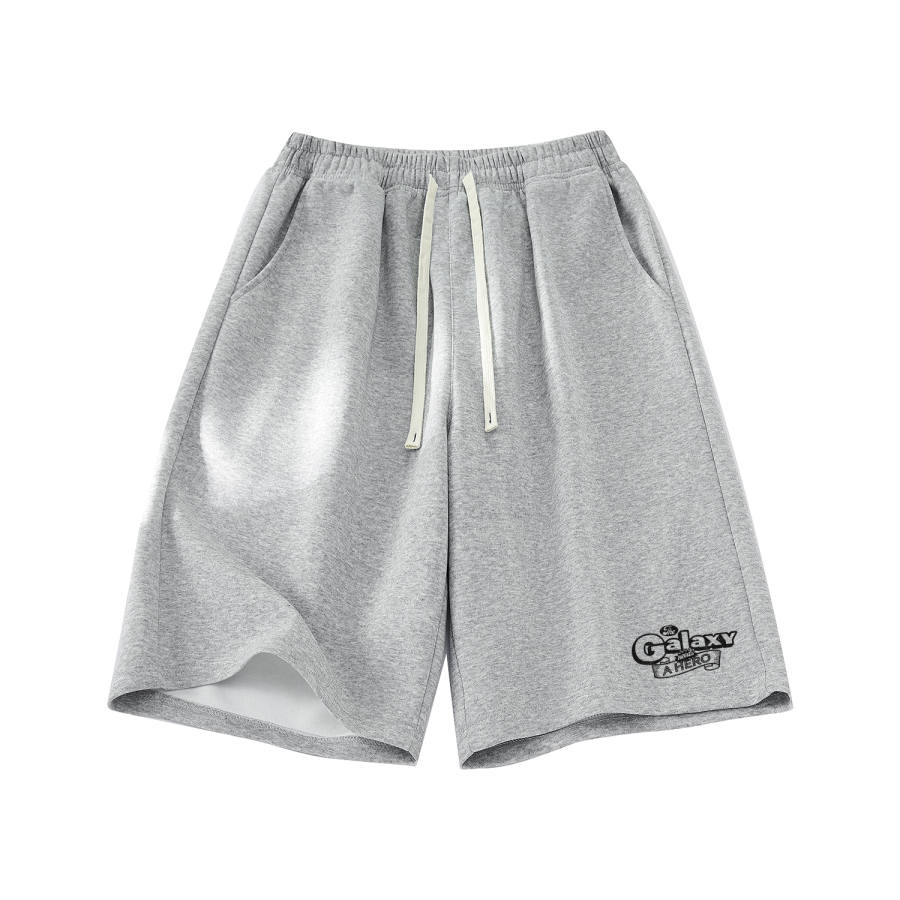 Disney Casual Shorts Unisex Thin Straight Fit Pants