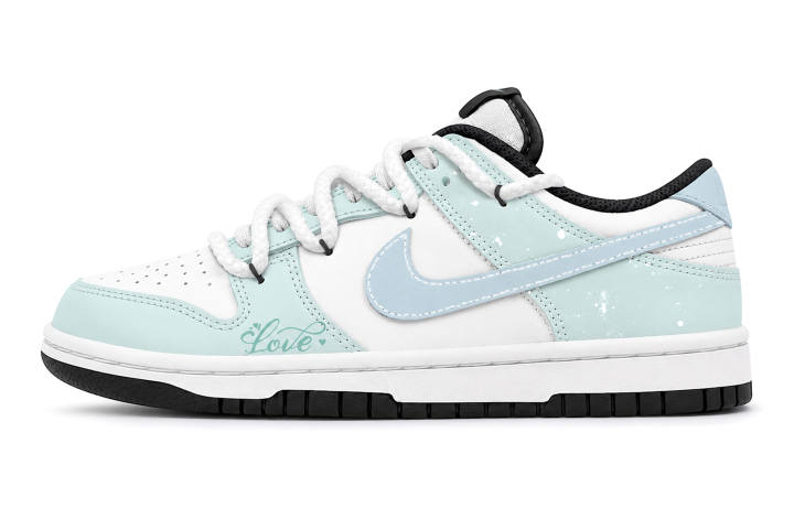 Nike Nike Dunk Wind Sleep Heartbeat 1 Synthetic Leather Abrasion Resistant Slip Resistant Low top Skateboard Shoes Unisex