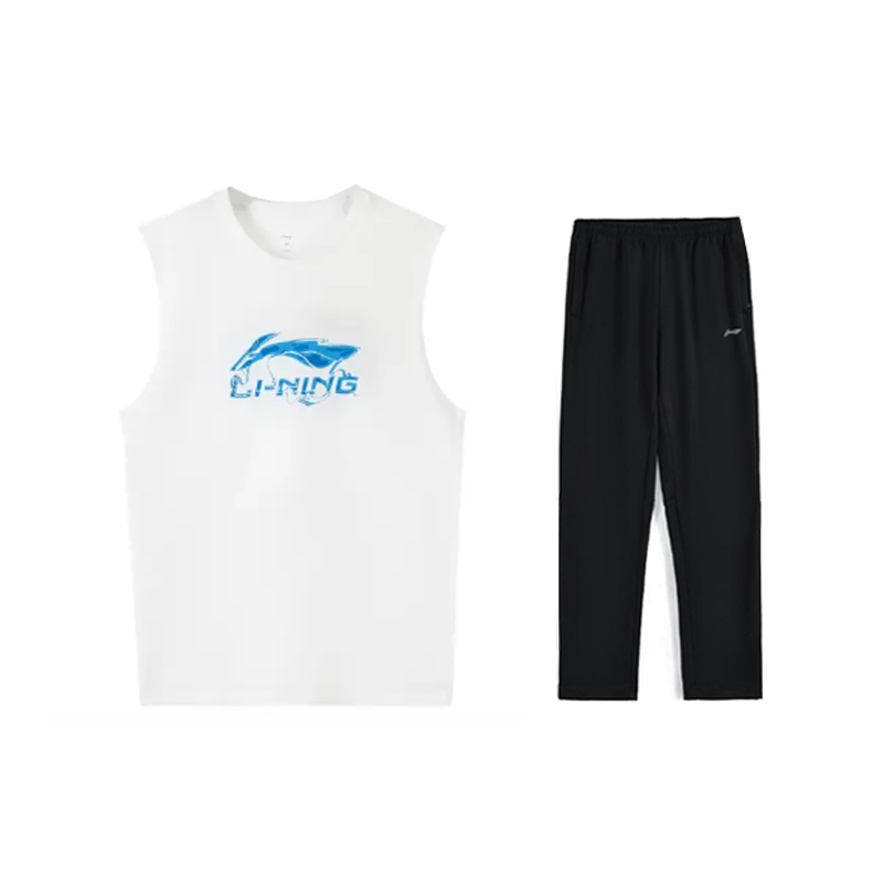 Li-Ning Li Ning Casual Sportswear Men's Crew Neck Moderate