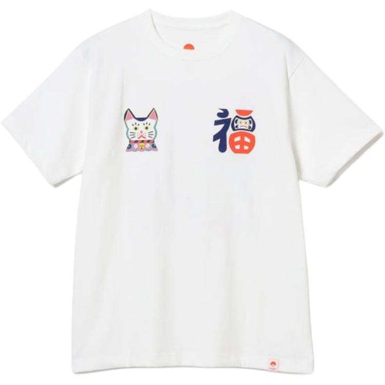 Beams T Shirts Unisex White Crew Neck