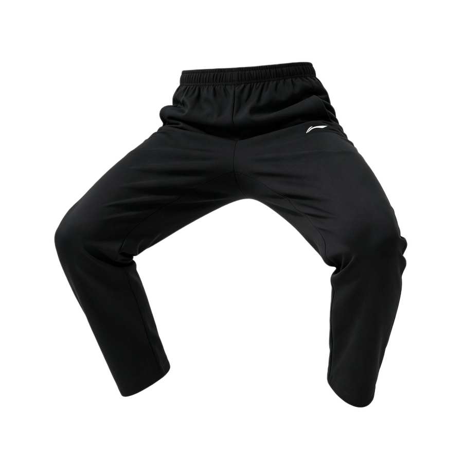 Li-Ning Li Ning Casual Pants Men's Black Moderate Straight Fit Pants