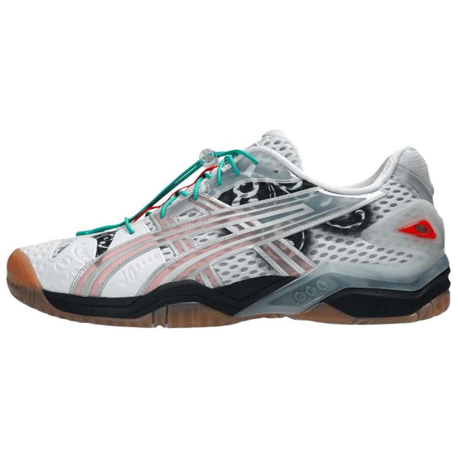 ASICS Gel Resolution 5 Tennis Shoes Unisex Low Top White Black