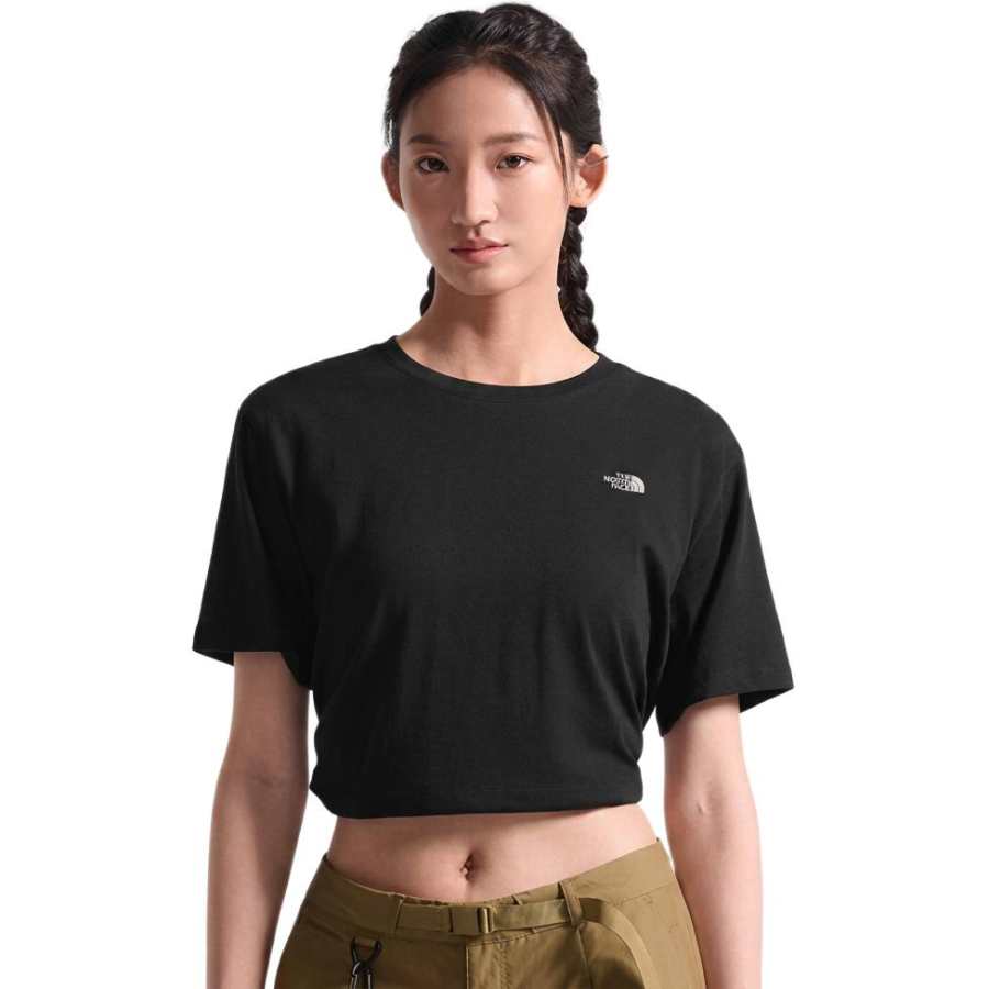 THE NORTH FACE T Shirts Women's JK3/Cosmic Black Crew Neck Moderate