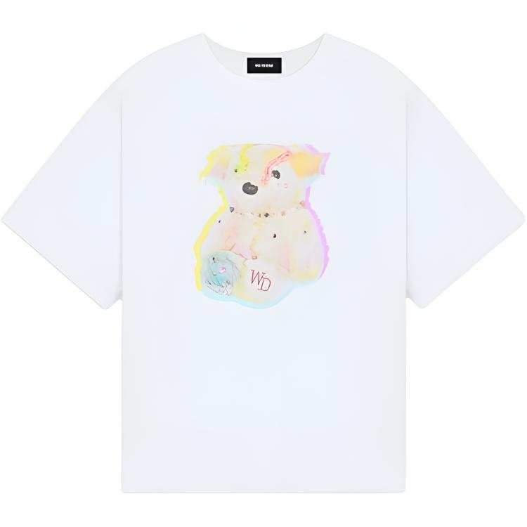 WE11DONE WE11DONE T Shirts Unisex White Crew Neck