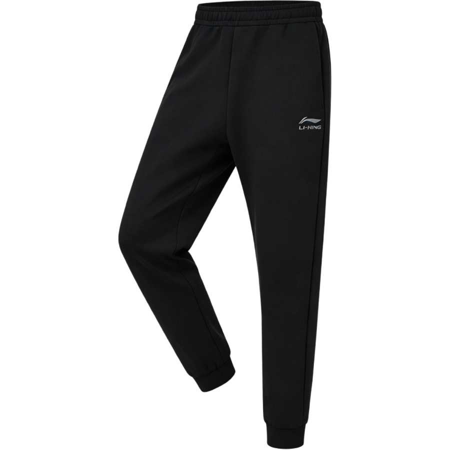 Li-Ning Li Ning Knitted Sweatpants Men's Black Moderate