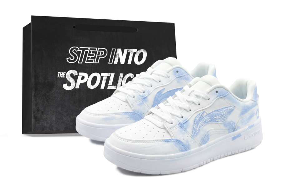 Li-Ning Li Ning Sycee Skateboard Shoes Men's Low Top White