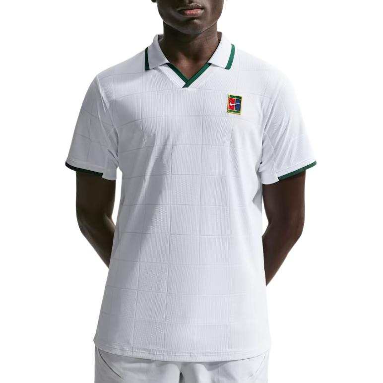 Nike Nike Court Slam Tennis Tops Men's White Moderate