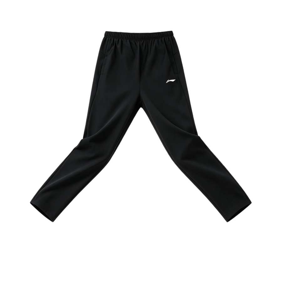 Li-Ning Li Ning Casual Pants Men's Black Moderate Straight Fit Pants