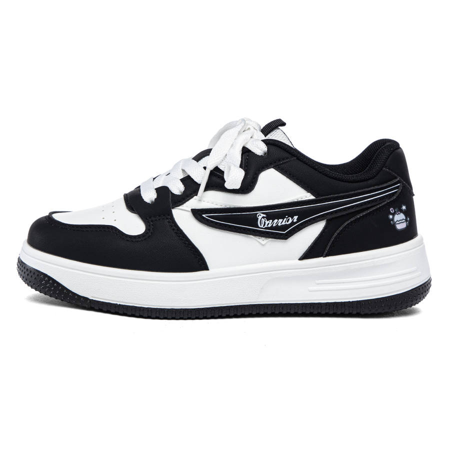 WARRIOR WARRIOR Skateboard Shoes Women's Low Top White Black