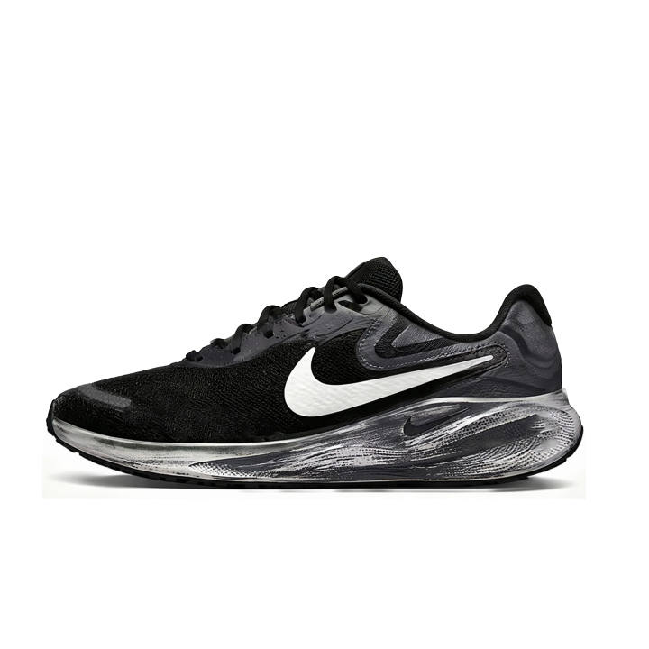 Nike Nike REVOLUTION 7 Running Shoes Unisex Low Top Black/White/Silver