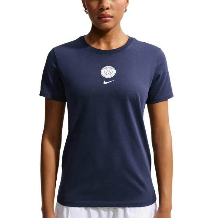 Nike Nike Paris Saint Germain Soccer Jerseys Women's Collegiate Marine Blue Crew Neck Moderate