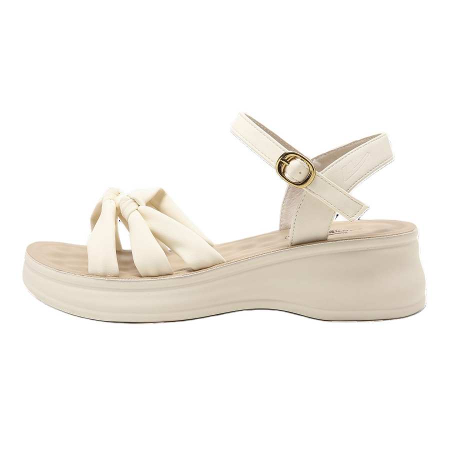 WARRIOR WARRIOR Beach Sandals Women's Light Yellow/Black/Beige