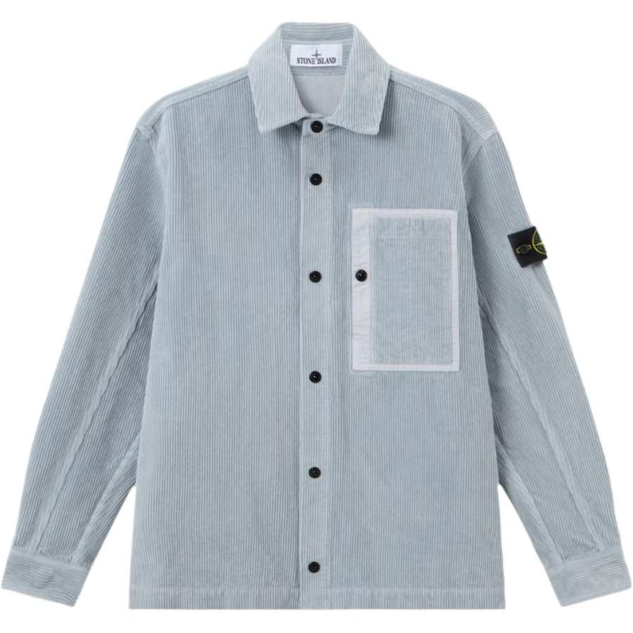 STONE ISLAND FW26 Jackets Men's Ash Lapel Moderate Straight Fit