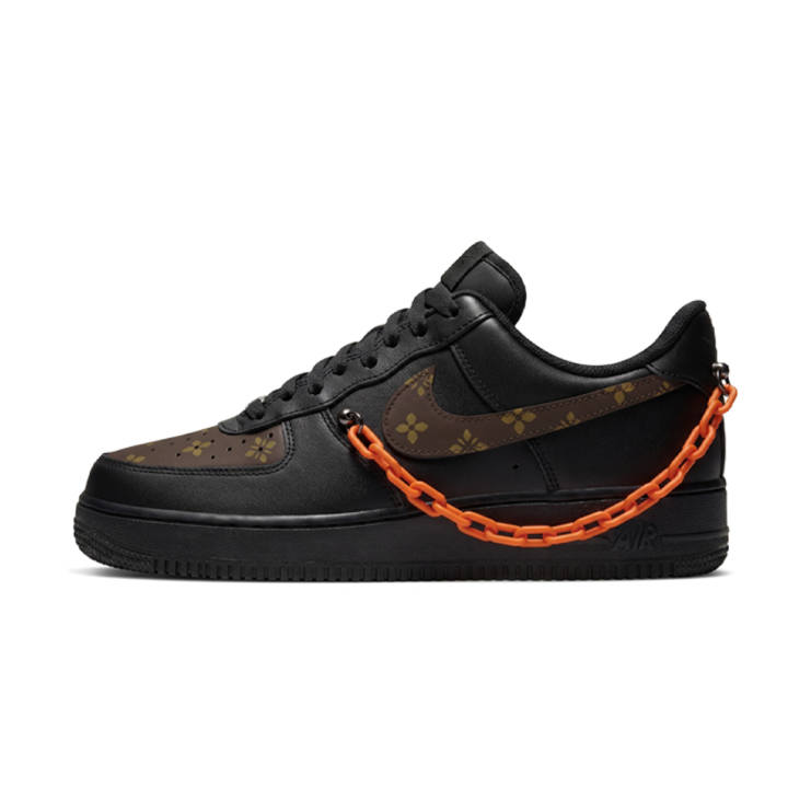 Nike Nike Air Force 1 Skateboard Shoes Unisex Low Top Brown